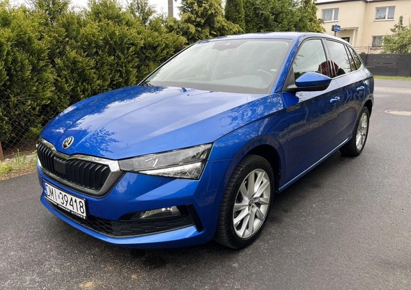 Skoda Scala cena 57500 przebieg: 164200, rok produkcji 2020 z Milicz małe 137